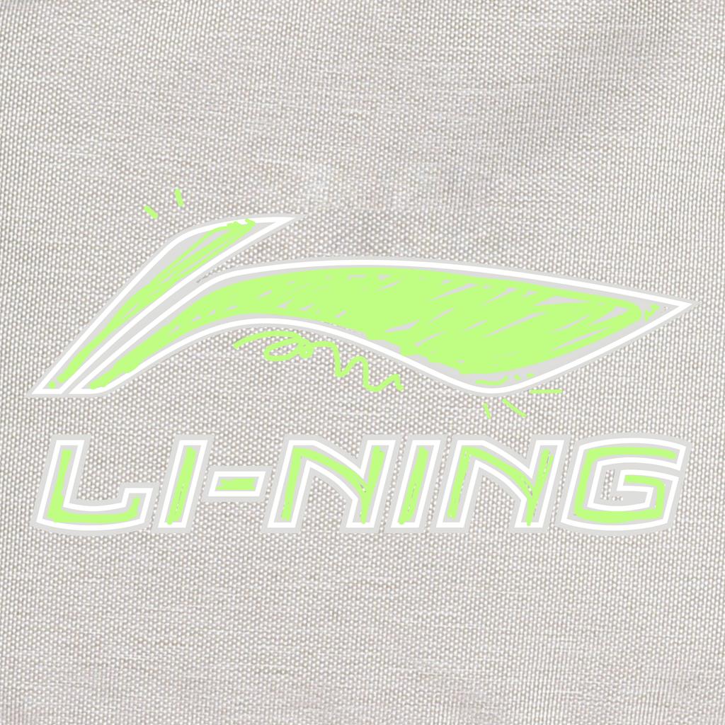 Li Ning Polyester Backpack Regular Unisex Gray ABSQ564-26