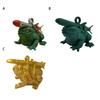 Raketen-Krötenfigur, Gartenrakete, grüner goldener Frosch, Harzstatue, Lenkraketen, Tierskulptur, Innen- und Außenbereich, Hof, Rasendekoration, Ornament