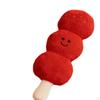 Candied Hawthorn Doll Pillow Spring Festival Decor, Cartoon Sofa Cushion Soft Stuffed Toy for Teens