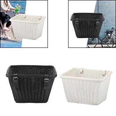Bike Basket Fits Most Bikes Stable Large Capacity Bicycle Front Handlebar Basket Cycling Basket for Riding Outdoor Shopping