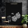 Weezer Music Band DIY Wall Tapestry Hanging Tarot Hippie Wall Rugs Dorm INS Home Decor