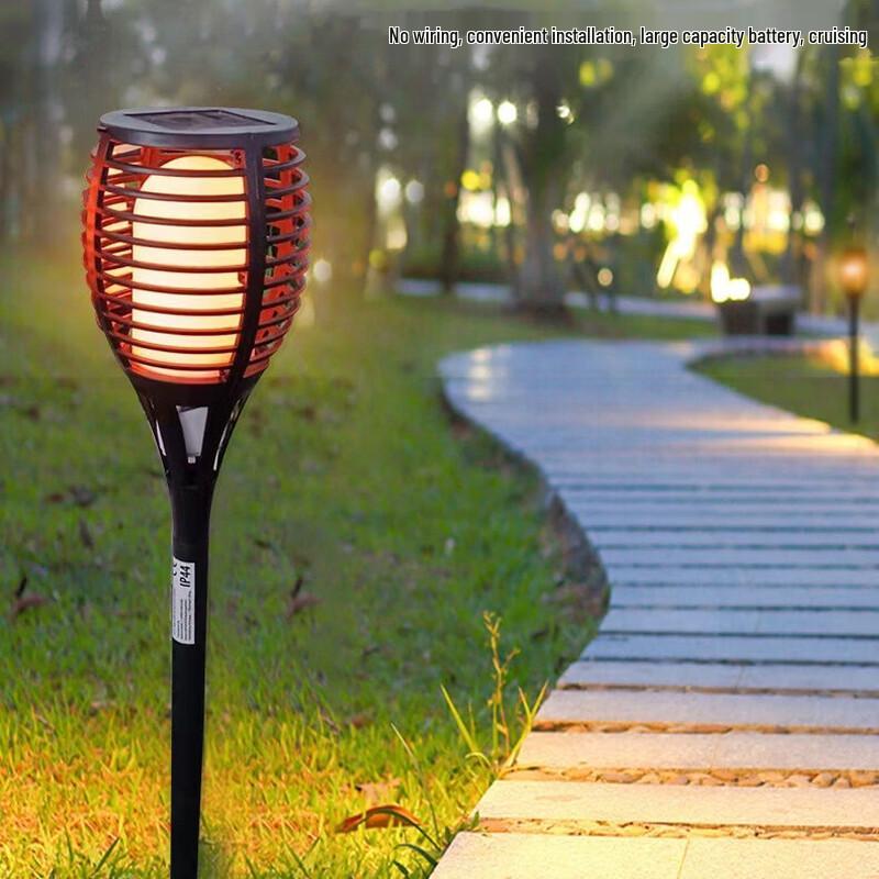 Lishi Solar LED Flame Garden Lights