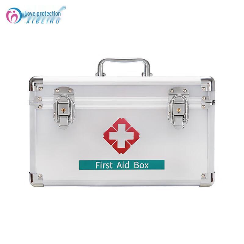 Aibeihu 14-inch Aluminum Alloy First Aid Kit