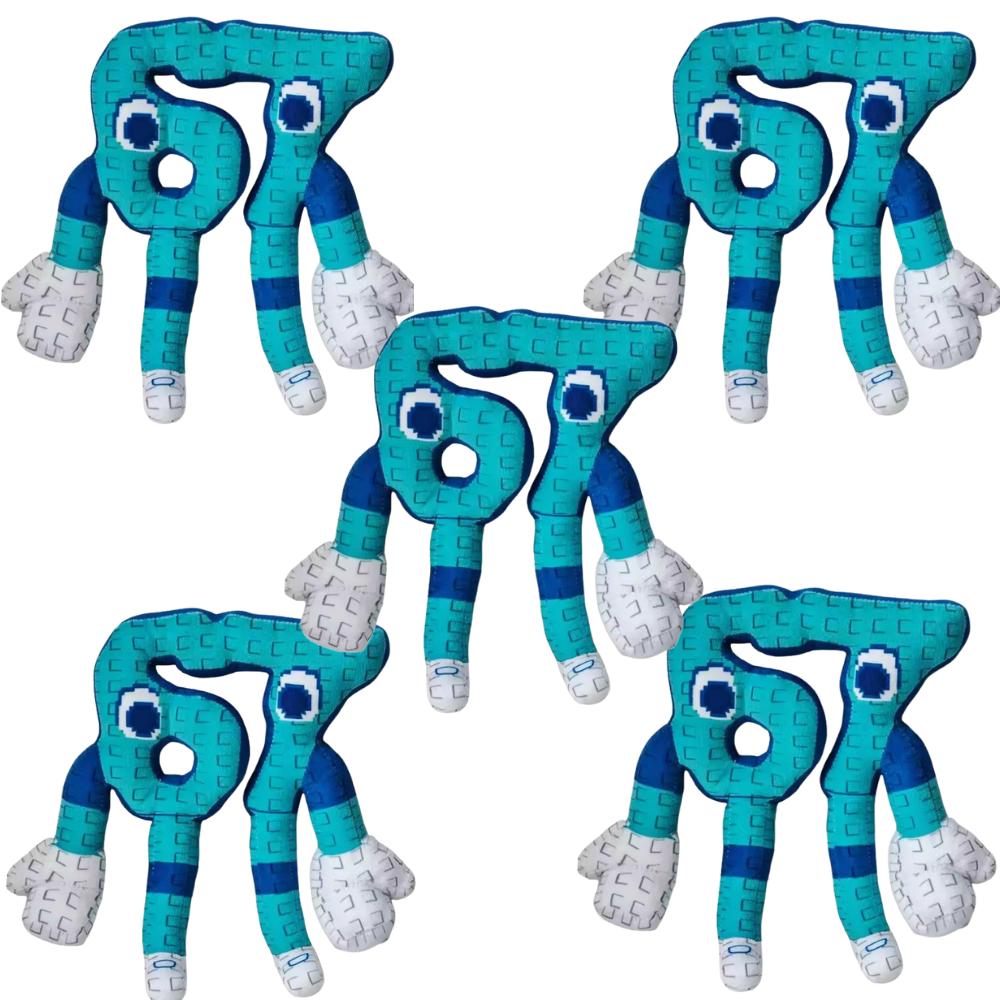 Steal A Brainrot Esok Sekolah Plush Toy Sammy NO.67 Strawberry Elephant Plushie Cute No. 9 House Stuffed Doll Toy Fans Gift