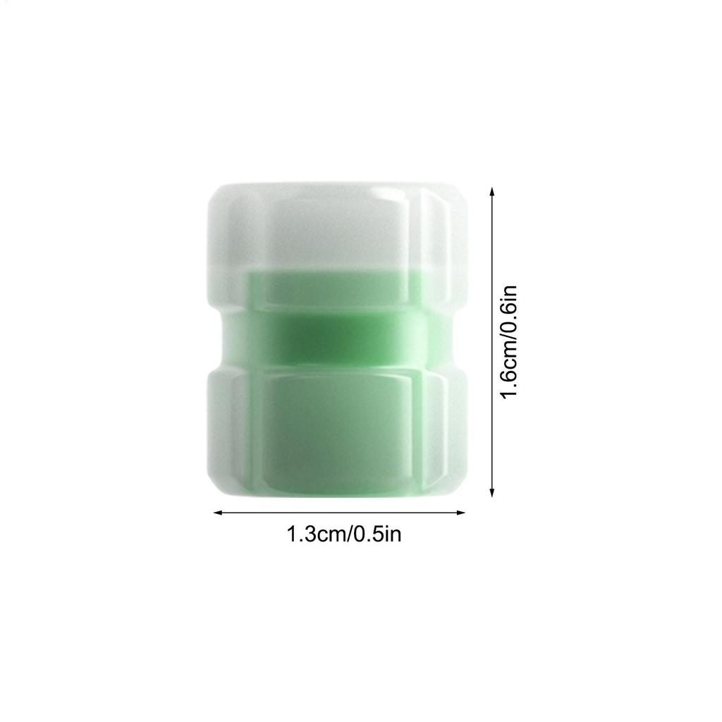 Tire Valve Caps Weather Resistant UV Protection Wheel Cover Gadget 4 Pieces Car Tire Caps For Automotive Vehicle Night Outdoor