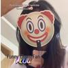 Durable Summer Clown Fan Mask: Portable, Fun JOKER Style for Students