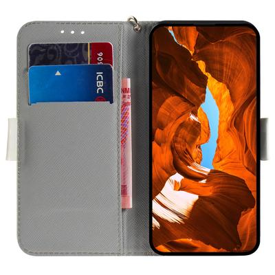 For Samsung Galaxy A35 5G Case 3D Pattern Print Wallet Phone Cover with Strap