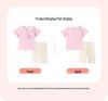 Little Maven Summer Girls' Cute Two-Piece European Style Set