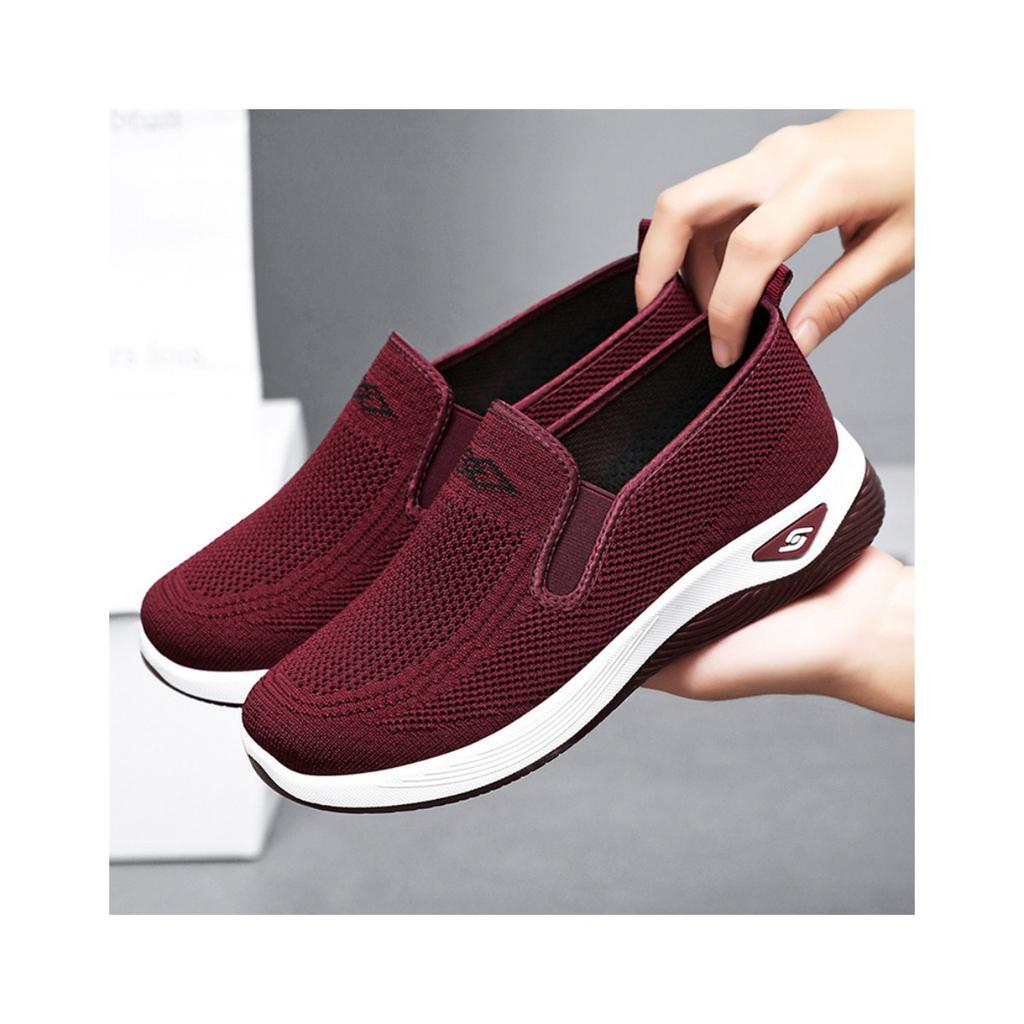 Women's Summer Breathable and Non Tiring Shoe Fabric, Lightweight and Comfortable Casual Shoes