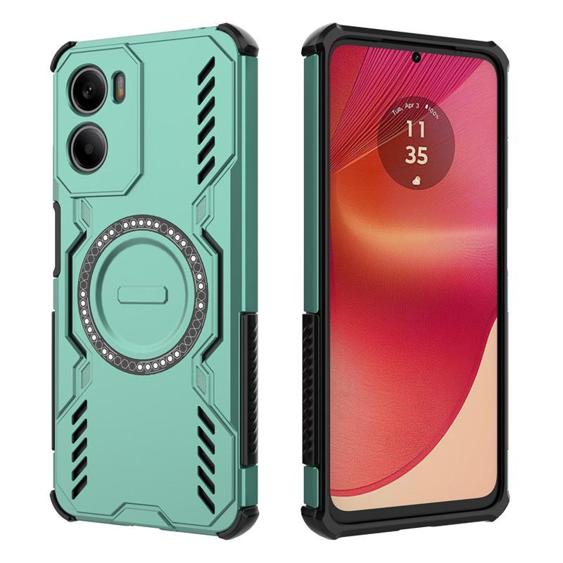 For Motorola Moto G05 Case Moto G05 4G Cover Heat Dissipation Magnetic Wireless Charging Protective Back Phone Cases On Moto G05