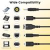 5in1 USB Charging Cable 1.2M for Nintendo New 3DS (XL/LL), 2DS, DSi (XL/LL), Wii U, PSP 1000/2000...