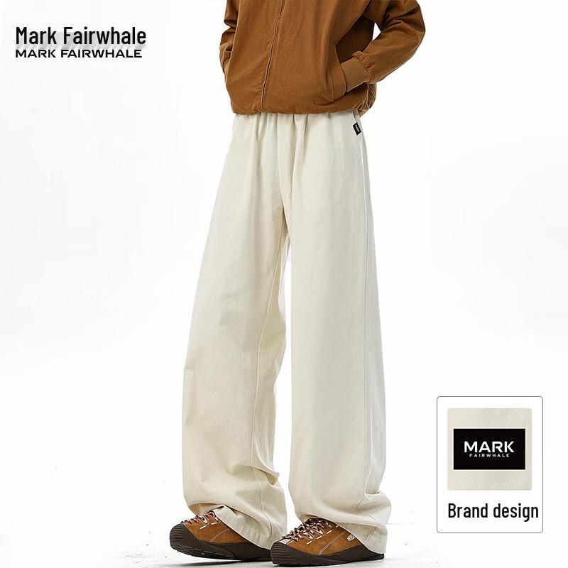 Mark Fairwhale Men's Retro Straight-Leg Casual Pants