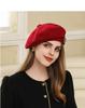 Japanese Retro Woolen Beret - Autumn/Winter Fashionable, Versatile, Face-Slimming Hat for Women