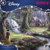 Ceaco - Disney - Thomas Kinkade - Snow White Discovers the Cottage - 1000 Piece Jigsaw Puzzle for Adults - Challenging Puzzle Perfect for Game Night