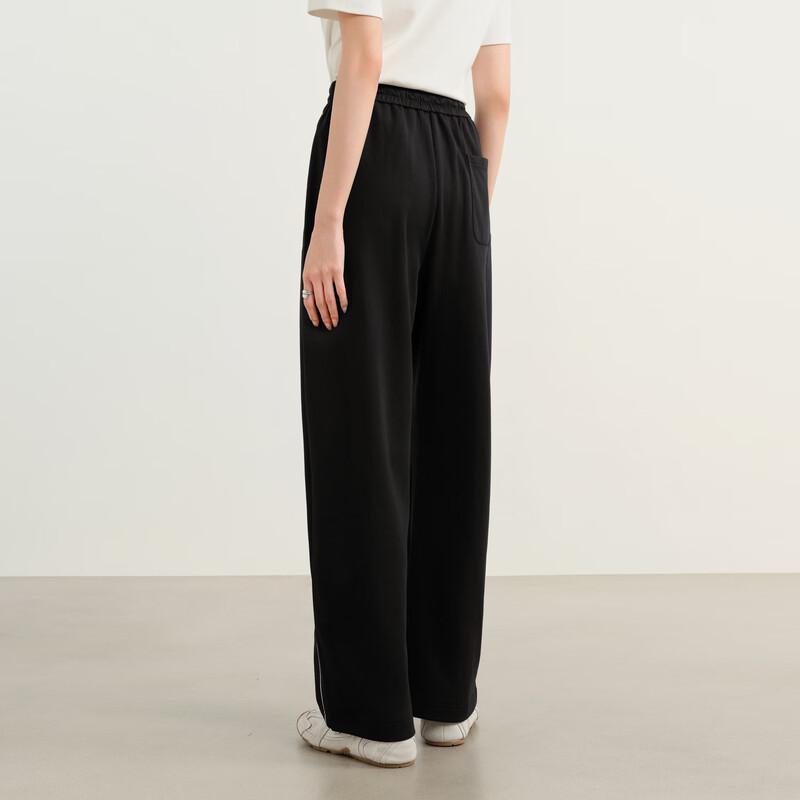 Elva' Island Women's Fall Petite Fashion Straight-Leg Casual Pants