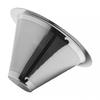 Coffee Filter Dripper Filter Tea Strainer Stainless Steel Pour Over Cone 2018