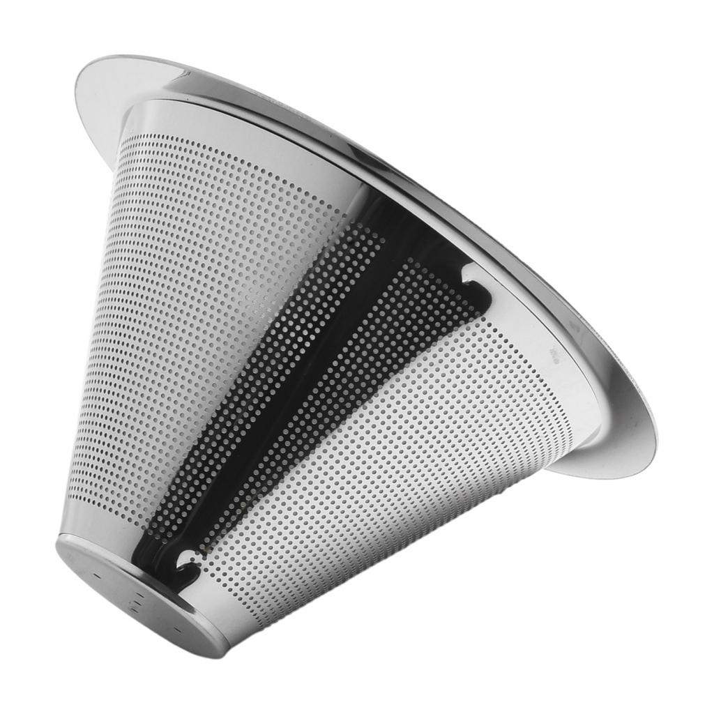 Coffee Filter Dripper Filter Tea Strainer Stainless Steel Pour Over Cone 2018