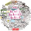 50 Small Size 4cm Motivational Text Stickers Water Cup Helmet Suitcase Water Cup English Alphabet Phrase Stickers