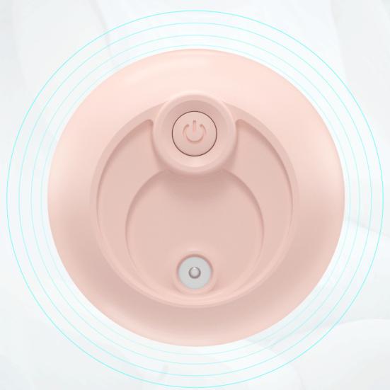 Mini-Luftbefeuchter mit feinem Spray und mehrfarbigen Lichtern für den Schreibtisch