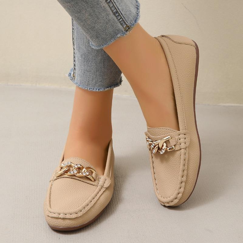 Fashion Women Shoes 2025Summer New Flat Sole Single Shoes with Breathable Comfortable Soft Sole Casual Shoes Loafers Zapatillas De Mujer
