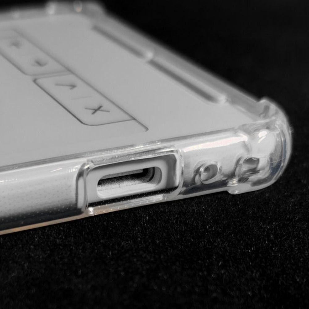 Premium Soft TPU 4.3" E-Reader Case Clear Airbag Protective Cover Reinforced Corner Durable Clear Back Shell for XTEINK X4