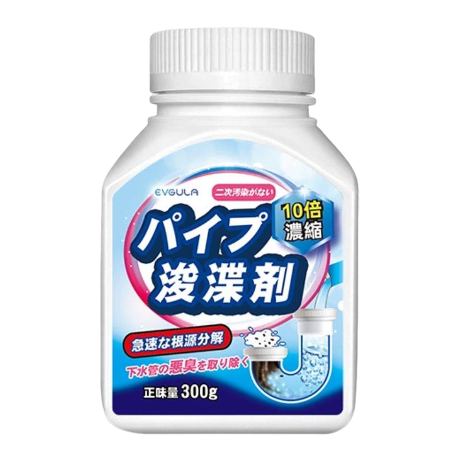 Heavy Duty Drain Cleaner For Hair Clogs Rapidly Dissolves Toughness Clogs In Minutes. Slow-Draining Shower 1pc