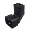 IEC 320 C20 To C19 Power Adapter Conversion Adaptor , Male C20 To C19 Power Supply Converter 100-250V 10A Black