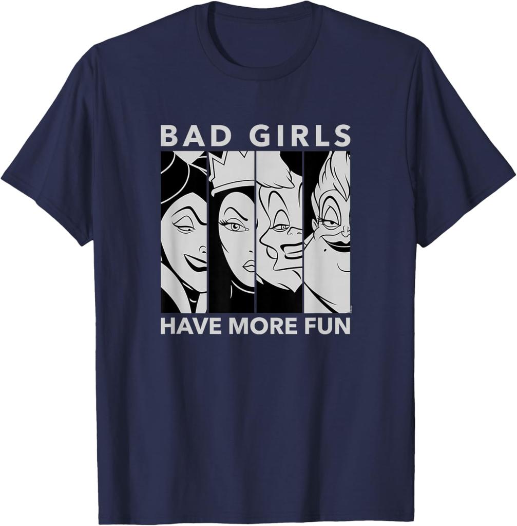 Villains - Bad Girls Have More Fun T-Shirt Unisex