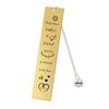 2024 Teacher's Day Engraved Round Pendant Bookmark - Student & Teacher Souvenir Gift