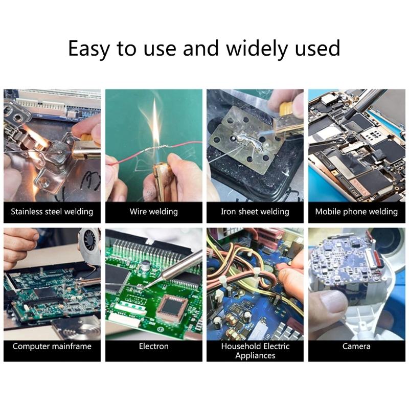 Solder Wire Tin Lighter Soldering Low Melting 1.0mm Rosin Core Flux 2.0% 20g/50g/100g