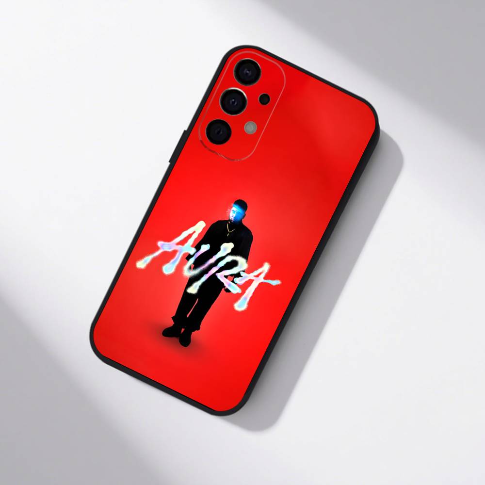 Rapper Maka Aura 2025 Tour For Samsung Phone Case S25,S24,S21,S22,S23,S30,Ultra,S20,Plus,Fe,Lite,5G Black Cover