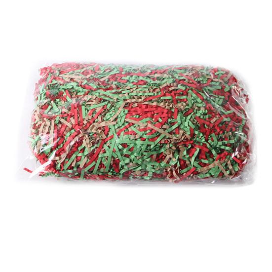 Remplissage de papier découpé en accordéon 100g Raphia de papier Herbe Remplissage de boîte cadeau pour litière pour petits animaux Fournitures pour cage de hamster