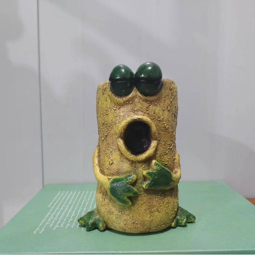Cross-border Creative Frog Succulent Planter - Unique Decorative Ornament for Home Garden.