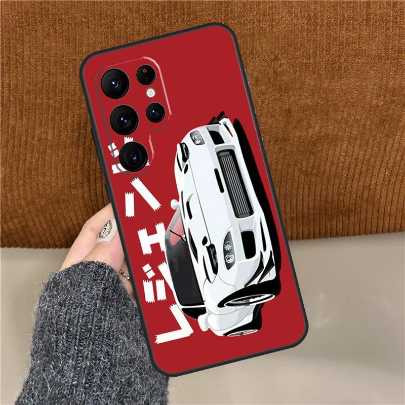Tokyo JDM Drift Sport Car Phone Case For Samsung Galaxy S25 Ultra S9 S10 Plus S20 S21 S22 S23 FE S24 Ultra Back Cover