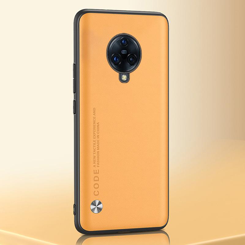 Роскошный чехол из искусственной кожи для Vivo NEX 3 3S 5G NEX3, задняя крышка, матовый силиконовый противоударный защитный чехол для телефона для Vivo X27 Coque For Vivo NEX 3 жёлтый