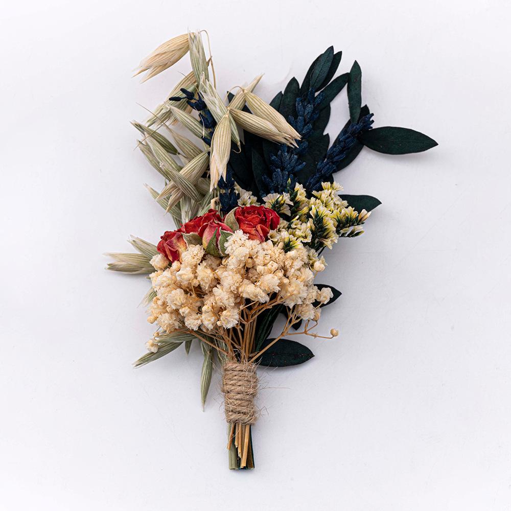 Eternal Flower Mini Dried Flower Bouquet Business Events Gifts Accessories Wedding Souvenirs Multi-Color Optional
