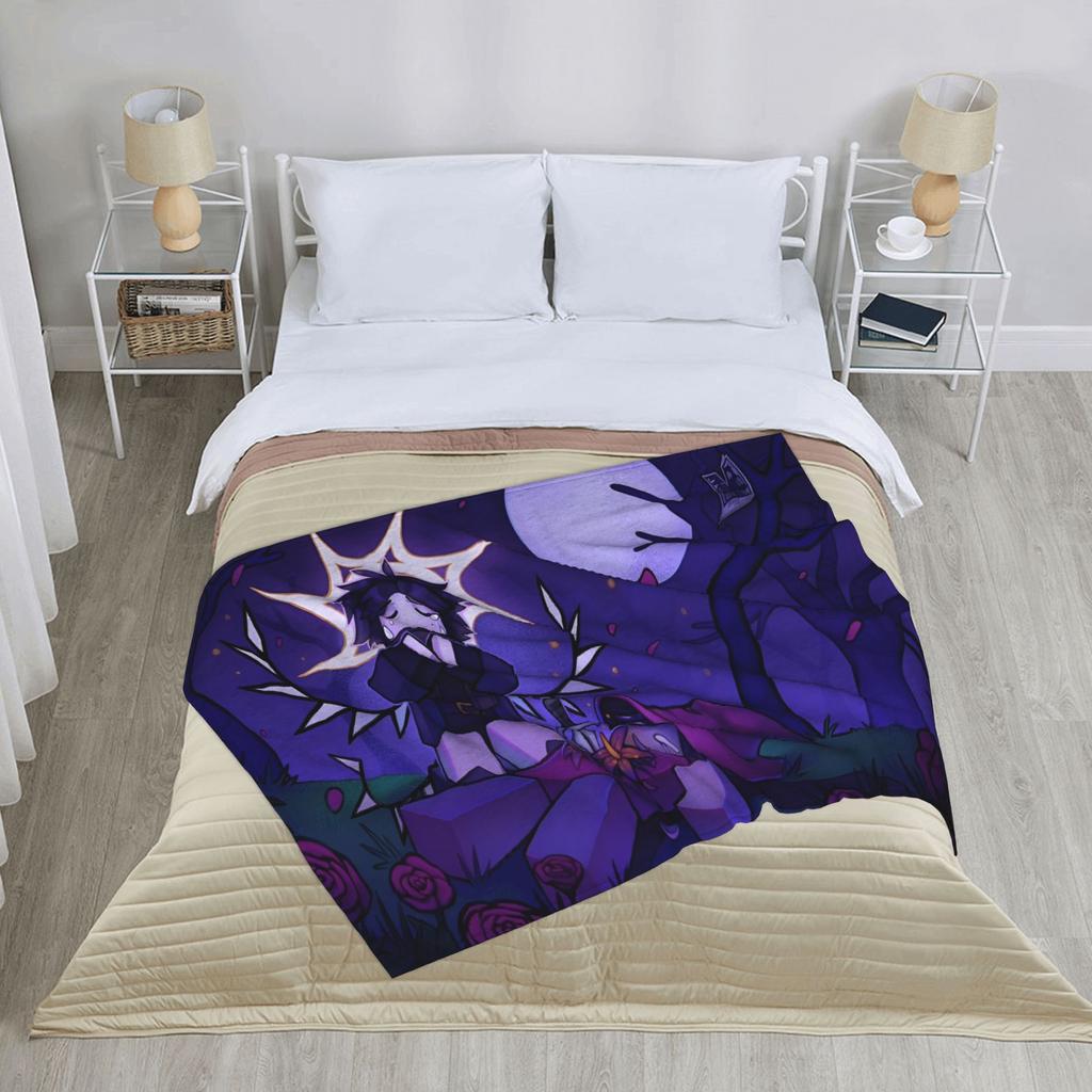 Azuretime Anime Fleece Blankets Azure Two Time Forsaken Awesome Throw Blanket for Home Hotel Sofa 125*100cm Quilt
