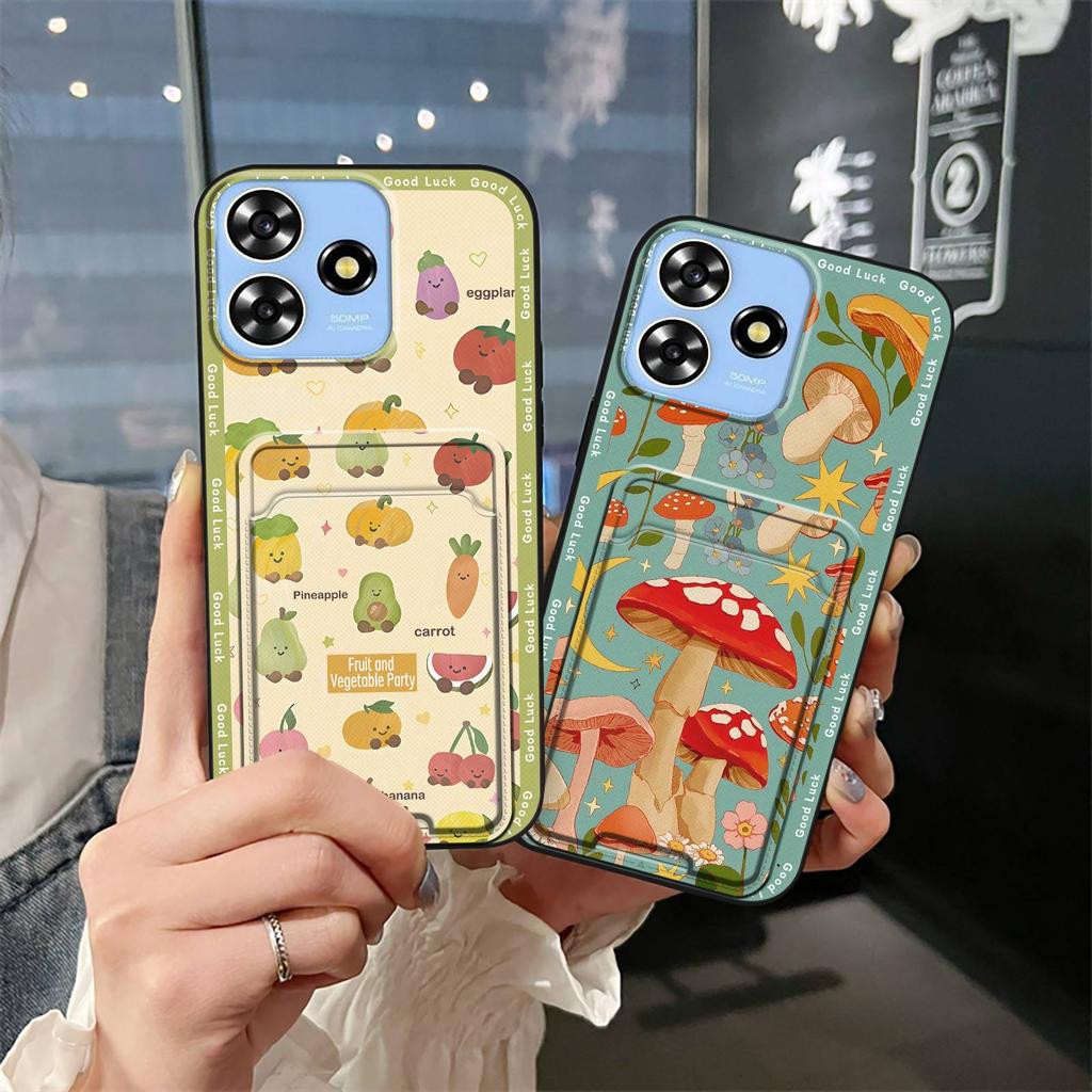 Waterproof Fashion Design Phone Case For ZTE Blade A73 4G/V50 Smart/V50 Design 4G/Axon50Lite Card bag Back Cover Cartoon