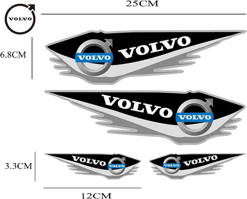 4ks samolepka na poškrábání nárazníku auta Volvo S60 XC60 S90 XC90 univerzální samolepka na auto dekorativní samolepka na poškrábání dveří auta. Rychlé dodání