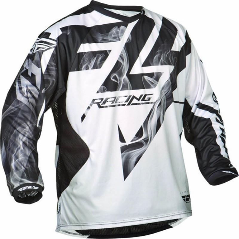 Mens Long Sleeve Cycling Jersey T-Shirt Round Neck Off-Road Mountain Bike Downhill Sportswear Breathable