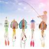 Soft Luminous Fishing Bait UV Octopus Squid Lure Fishing Tackle Accessory