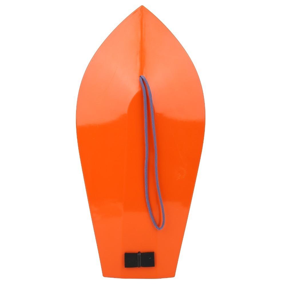 Durable Plastic Fishing Trolling Board 297mm Orange Fishing Diving Board Lightweight Trolling Diving Board Deep Sea Fishing