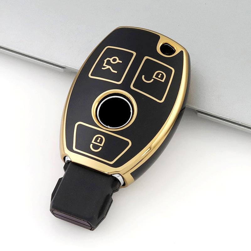 Tpu Car Key Case Keyless Cover Keychain For Mercedes Benz Gla Gls Glk Cls Cla C E A S Class Glc W176 W463 W205 W204 W212 W221