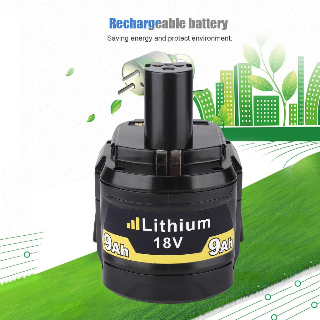 Rechargeable18V 9Ah Li ION ONe P194 Battery Environmentally Friendly Battery