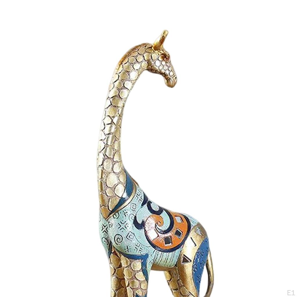 Elegant Giraffe Sculpture for Home Decor - Perfect Bedroom or Entrance