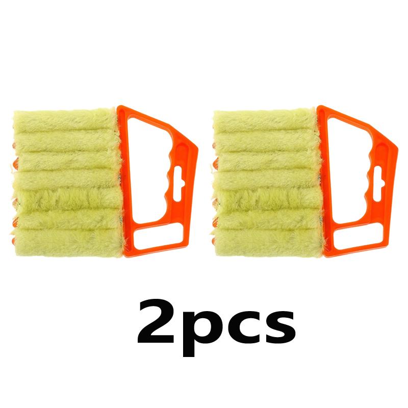 Window Cleaning Brush Microfiber Air Conditioner Cleaning Duster Cleaner Wash Venetian Blind Blade Cleaning Cloth Kitchen Tool