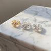 Copper Vintage Crystal Love Ring Opening Opening Finger Ring  Gifts for Women Girl