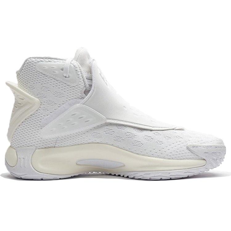 Anta KT5 Pearl White Cushioning Slip Resistant Abrasion Resistant High Top Performance Basketball Shoes Women's White 12941101-5