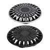 4PCS R15 Hub Caps 15 Inch Thick ABS Stylish Wheel Rim Cover Hubcap for Fiat 500 Seat Ibiza and Most Cars Truck SUV