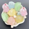 10Pcs Cute Resin Transparent Fruit Strawberry, Lemon Ice Cream Flat Back Scrapbooking DIY Jewelry Craft Decoration Accessories